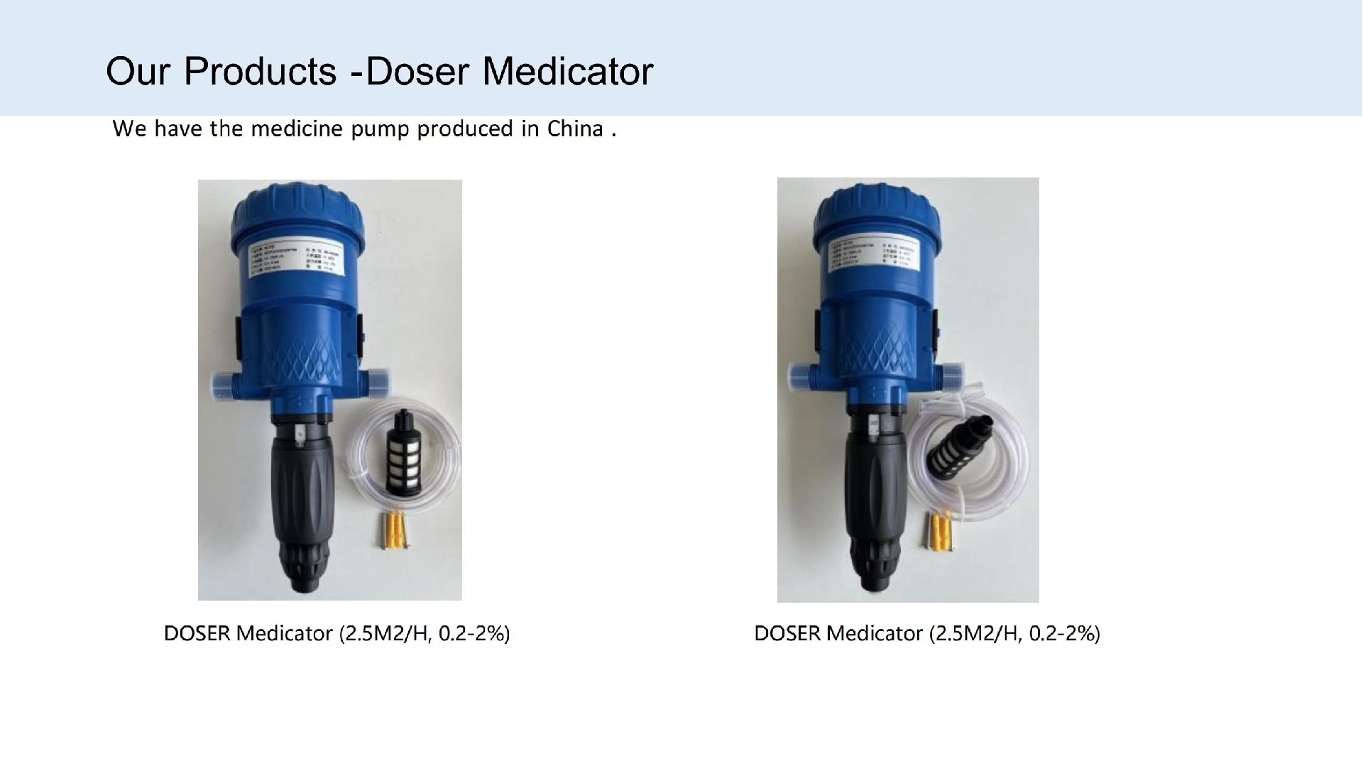 Doser Medicator